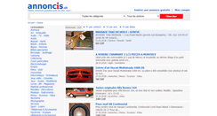 Desktop Screenshot of annoncis.ch